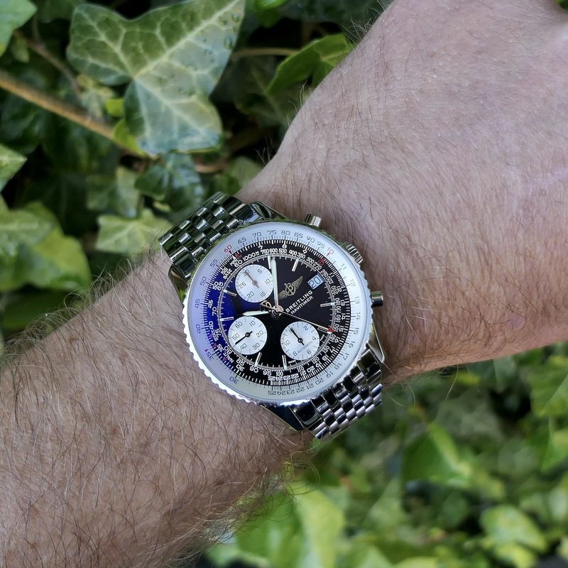 Image 12 of Breitling Old Navitimer A13322; Automatic Chronograph Men's Watch