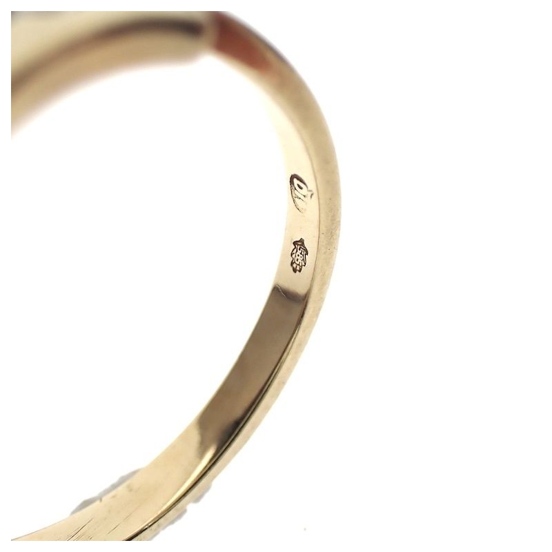 Image 5 of Gold ring set with diamond