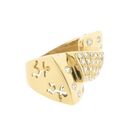 Image 7 of Gold ring with zirconia