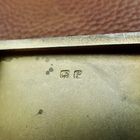 Image 9 of Silver cigarette case; Vintage