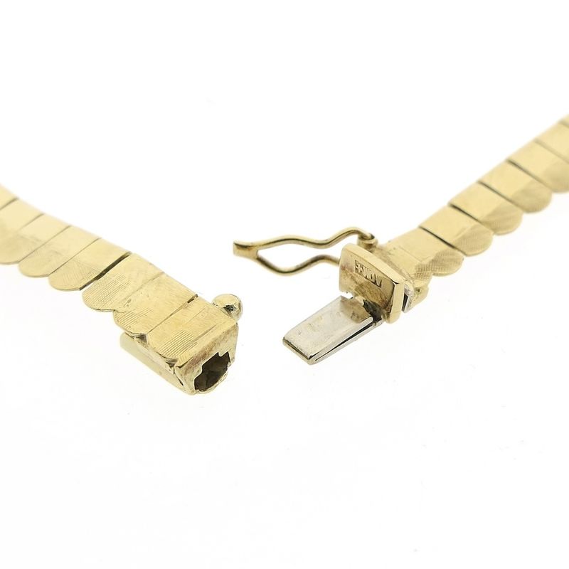 Image 6 of Gold matte Cleopatra necklace