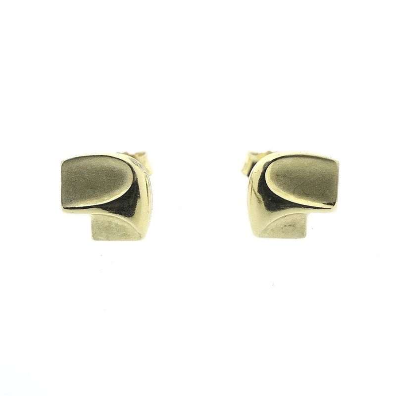 Image 3 of Golden fantasy stud earrings