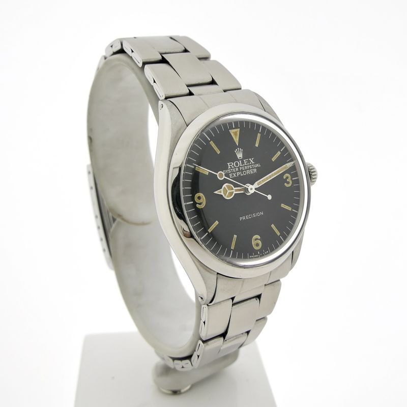 Image 3 of Rolex Airking/Explorer 5500; Automatic vintage watch from 1972 (with aftermarket modifications)