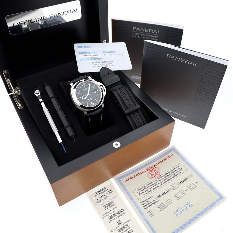 Image 10 of Panerai Luminor Marina PAM00164; Automatic men's watch