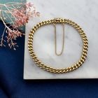 Image 2 of Gold gourmet link bracelet | 18 cm | €1524.95 (1450 promotion)