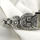 Image 11 of Herva Swiss Genève 'Cocktail Watch'; 14k. Gold ladies watch with diamonds