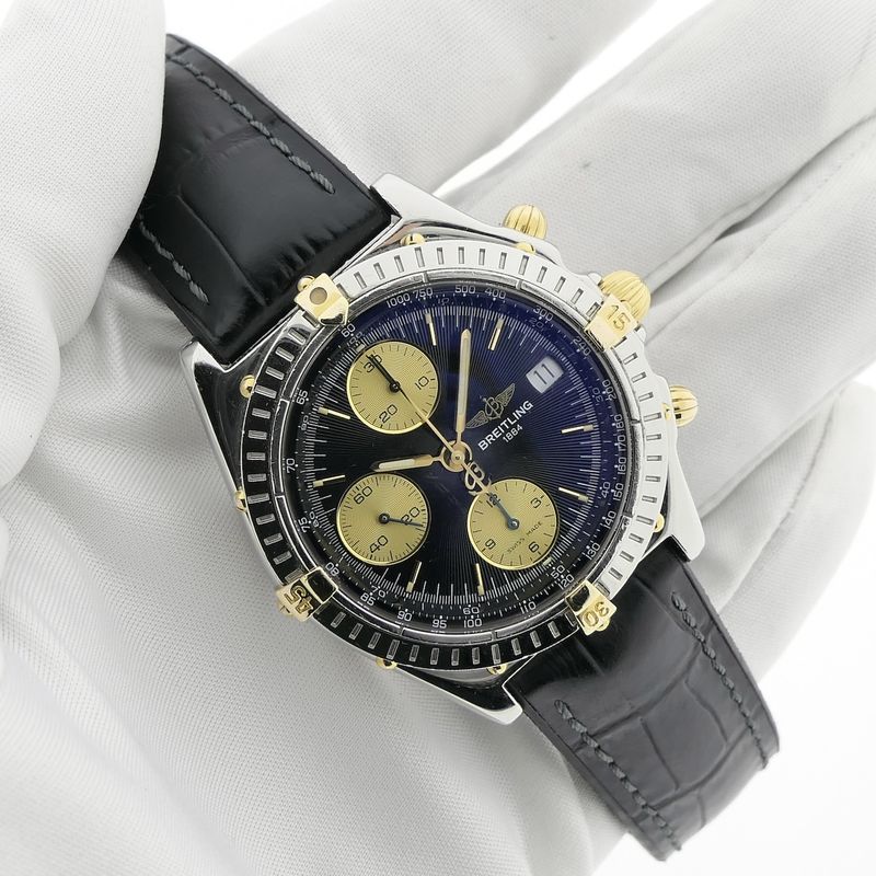 Image 7 of Breitling Chronomat Chronograph B13050; Vintage men's watch in full set