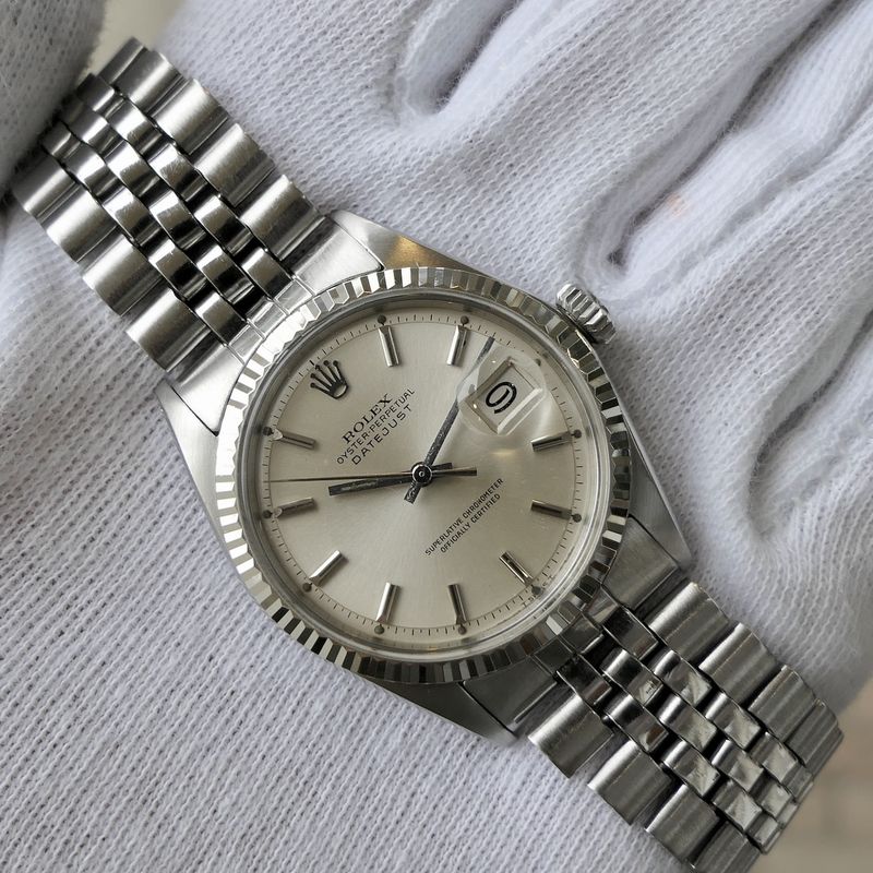 Image 8 of Rolex Datejust 1601; Vintage men's watch