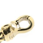 Image 10 of Gold gourmet link bracelet with sapphire | 19.5 cm