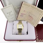 Image 18 of Cartier Panthère 1060; 18k. Gouden mid-size horloge