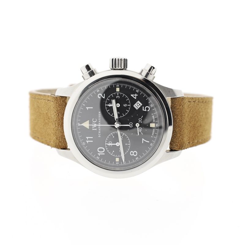 Image 5 of IWC Pilot Chronograph IW3741; Chronograph watch
