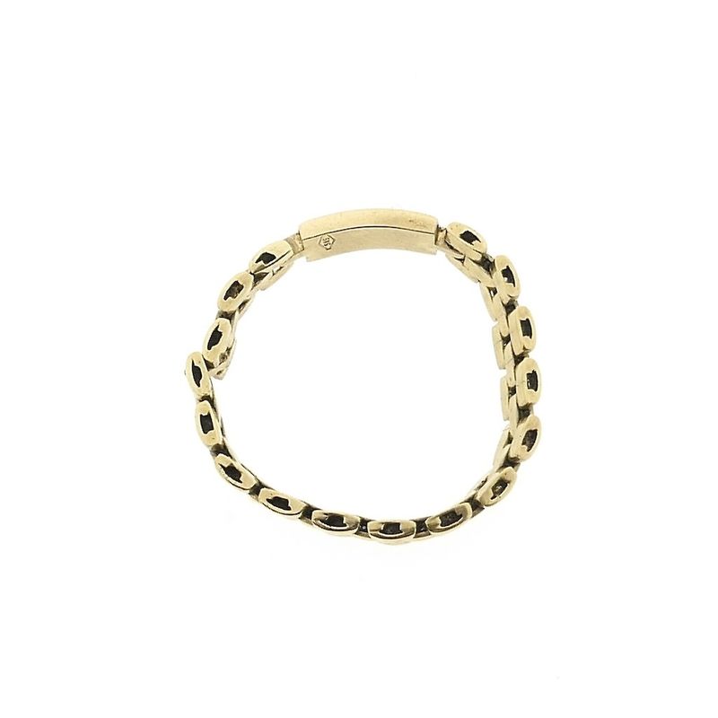 Image 8 of Golden Bismarck link ring