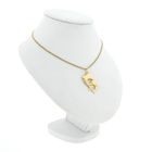 Image 6 of Gold pendant of two dolphins