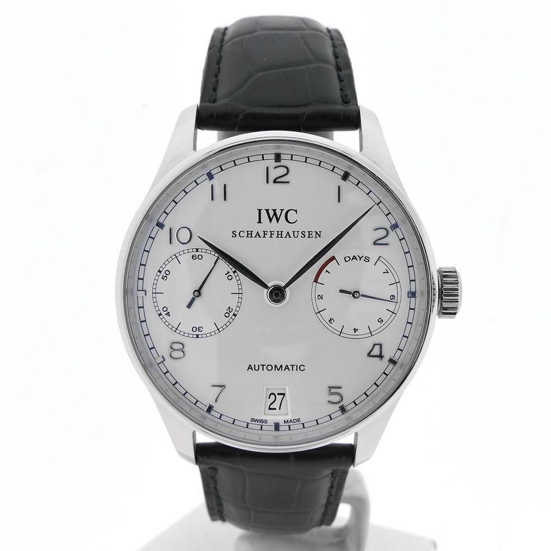 Image 1 of IWC Portuguese '7 Days' Platinum IW5001-04; Platinum men's watch (500 pieces limited edition)