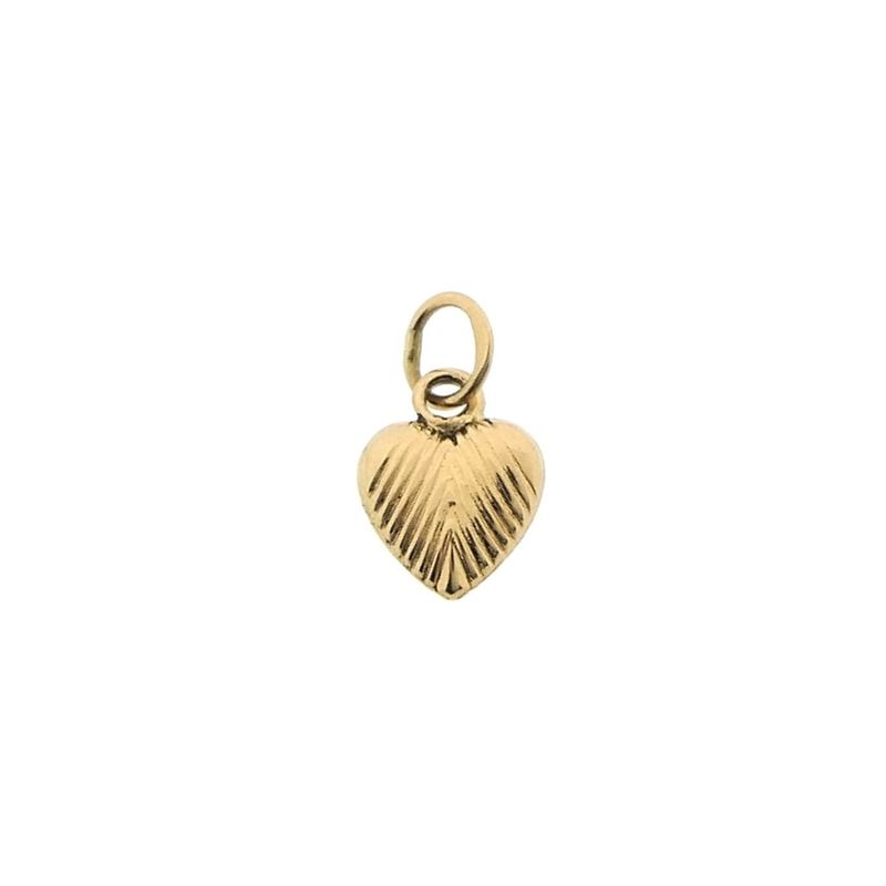 Image 1 of 18 carat gold heart pendant
