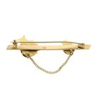 Image 3 of Gold brooch with ladybugs