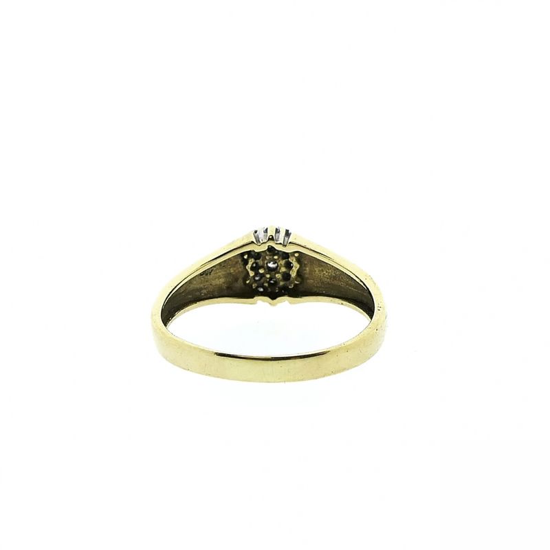 Image 4 of Gold ring with diamond | 0.25 ct.