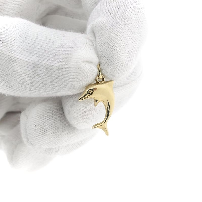 Image 10 of Golden dolphin pendant