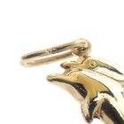 Image 7 of Gold charm of two dolphins