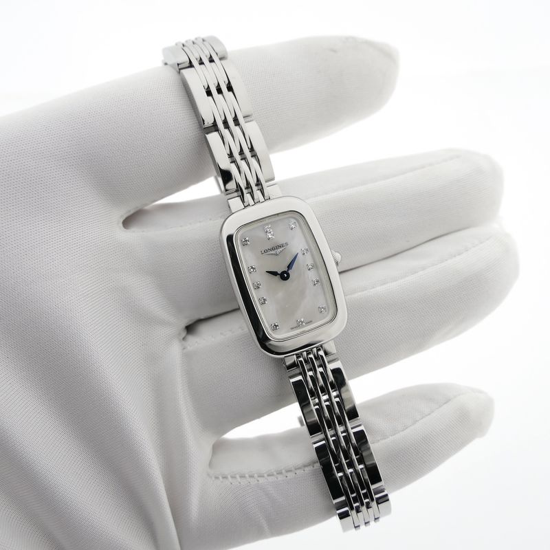 Image 5 of Longines Equestrian Collection L6.140.4; Women's watch with diamonds
