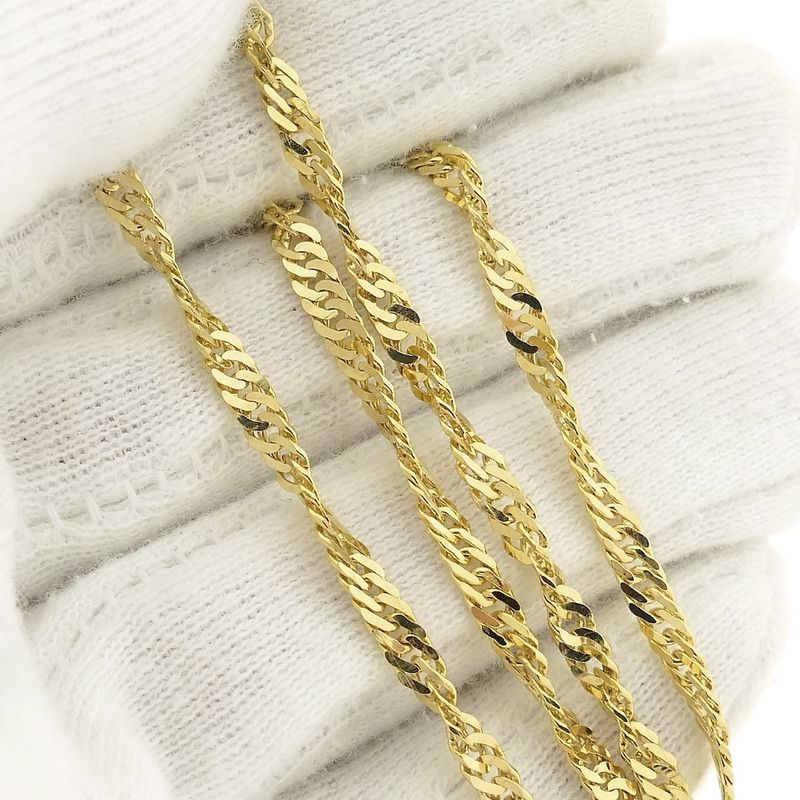 Image 6 of Midas gold Singapore link chain.