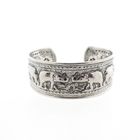 Image 1 of Silver elephant bracelet | Ø 65 mm