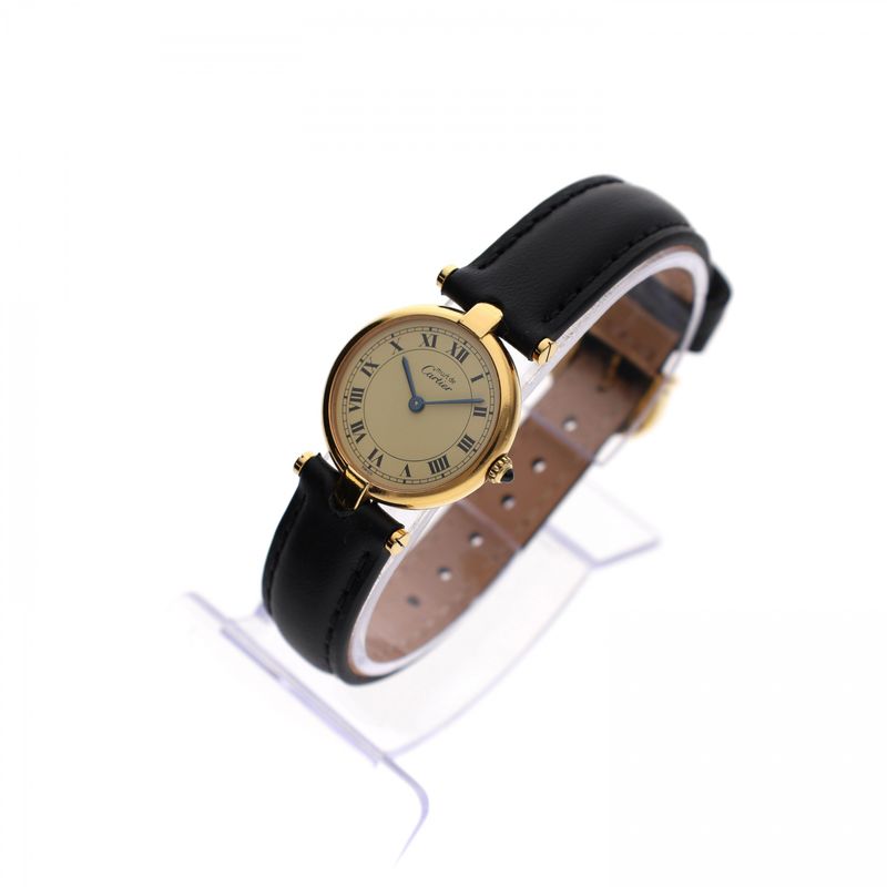 Image 3 of Cartier Must de Cartier Vendome 590004; Vintage Ladies Watch