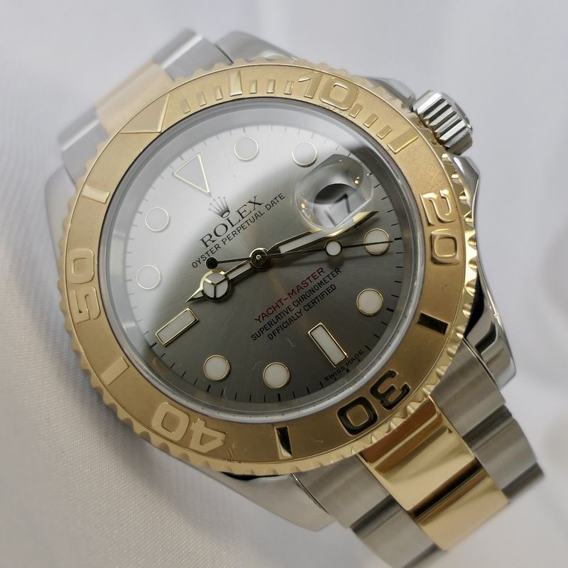 Image 6 of Rolex Yachtmaster 16623; 18k gold/steel men's watch
