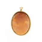 Image 5 of Antique gold pendant with cameo