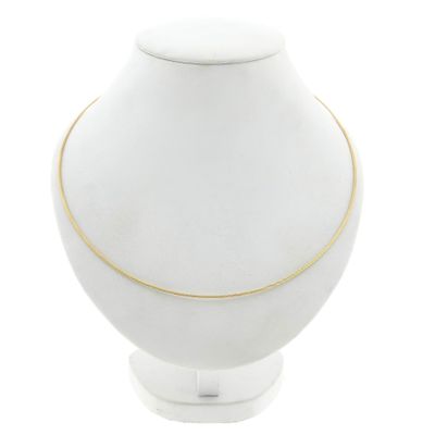 Image 1 of 14 Karat Cable Chain Necklace; 45.5 cm