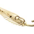 Afbeelding 6 van Vintage gouden veer broche 