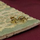 Image 11 of Gold elephant stud earrings