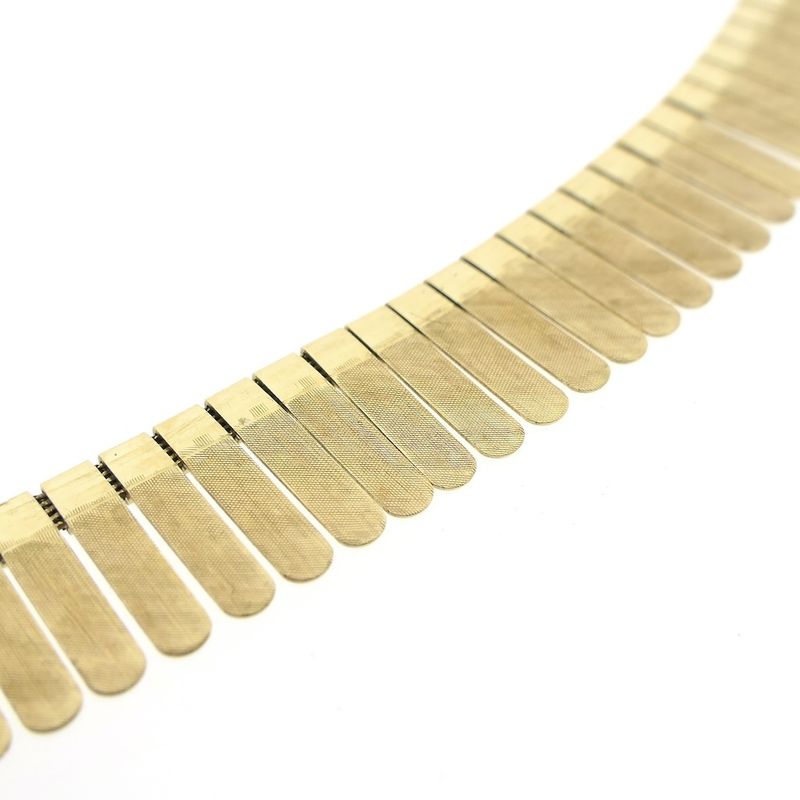 Image 4 of Gold matte Cleopatra necklace