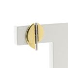 Image 3 of Two-tone gold stud earrings