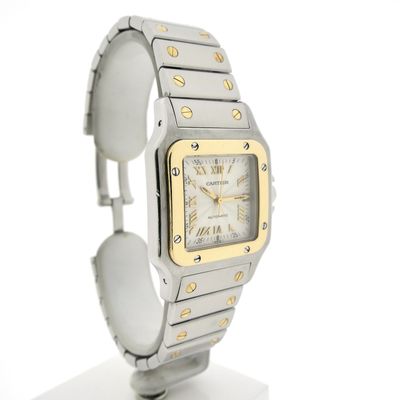 Cartier Santos Galbée Automatic 2319; Unisex watch Image 2 of Cartier Santos Galbée Automatic 2319; Unisex watch