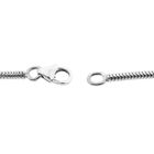 Image 3 of White gold snake link chain