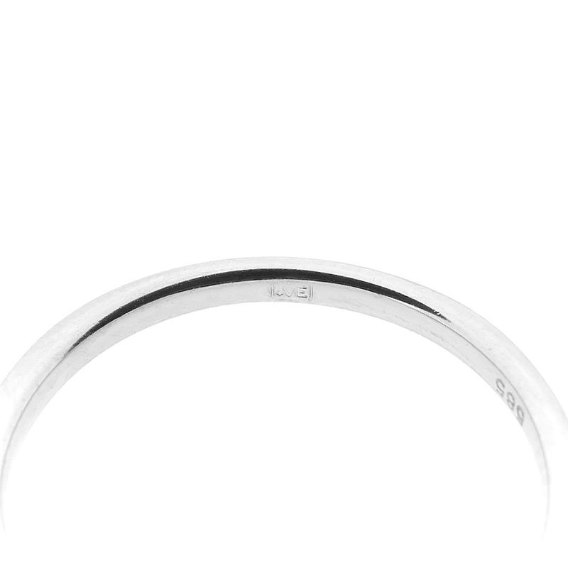 Image 9 of White gold sliding ring with diamond | 0.045 ct.