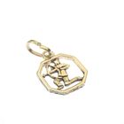 Image 4 of Gold zodiac sign pendant; Sagittarius
