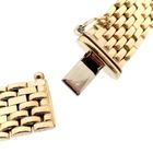 Image 8 of Vintage gold panther link bracelet