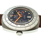 Image 8 of Heuer Calculator; Vintage chronograaf heren horloge