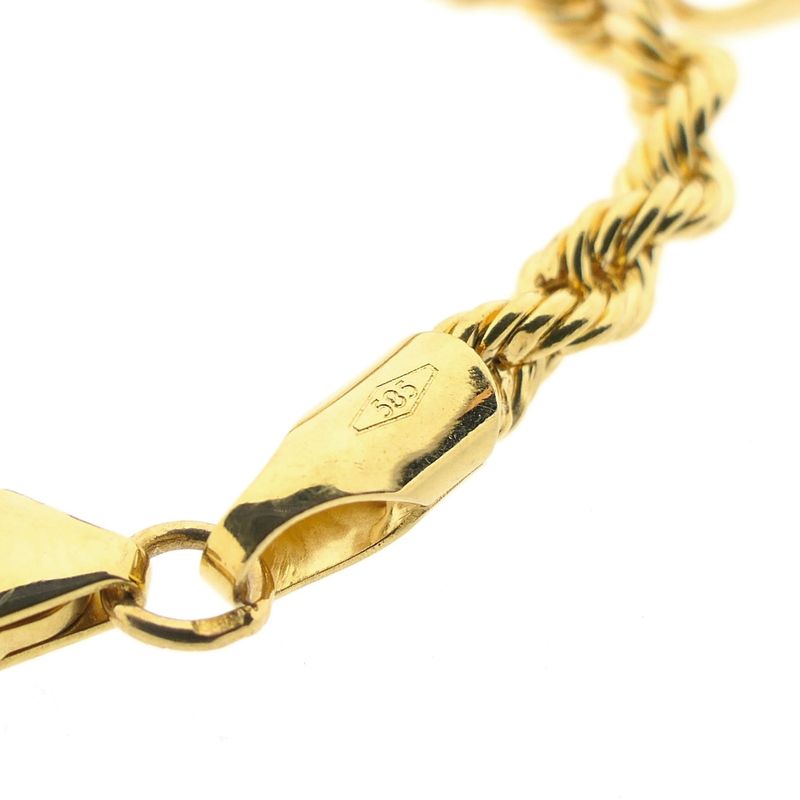 Image 5 of Golden Twisted Link Bracelet