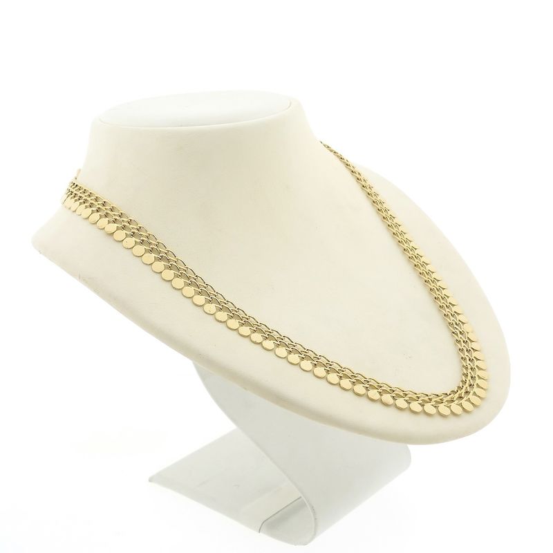 Image 2 of 8 carat necklace with bead link