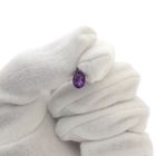 Image 8 of Two-tone gold pendant with amethyst and diamond | 0.005 ct.