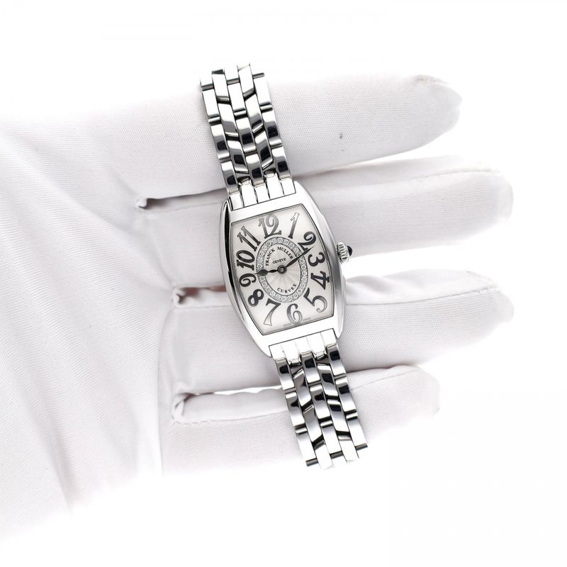 Image 9 of Franck Müller Cintrée Curvex; 1752QZCD1R; Quartz dames horloge