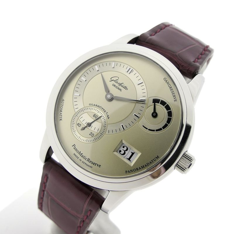 Image 9 of Glashütte Original PanoMaticReserve; Automatic men's watch