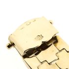 Image 7 of Gold Wide Bismarck Link Bracelet