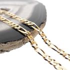 Image 9 of Gold long Figaro link chain