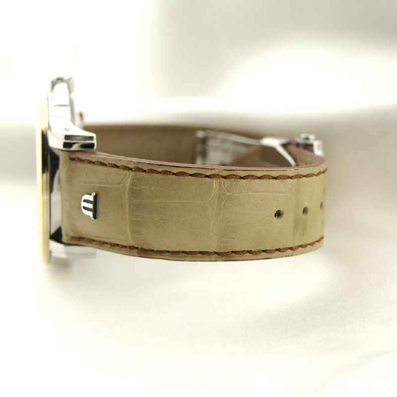 Image 13 of Maurice Lacroix Pontos Day-Date PT6058; Automatic 18k gold/steel men's watch