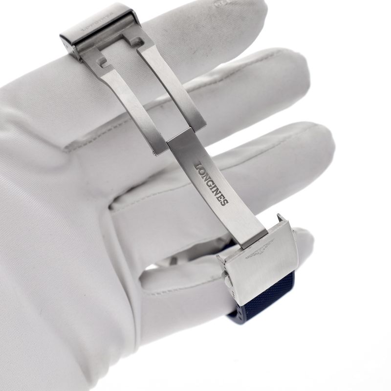 Image 12 of Longines V.H.P. Chronograph L3.717.4.96.9; Very high precision men's watch