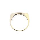 Image 5 of Bicolor gold ring with diamond; 0.02 ct.